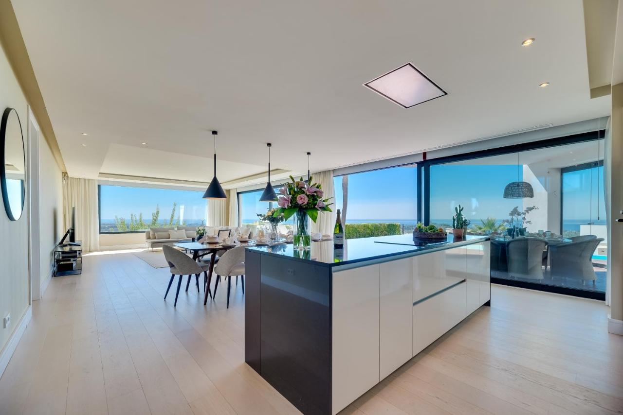 Vacation Marbella I Villa Paraiso The View, Infinity Heated Pool, Sea View, 24-7 Security, Golf Courses エステポナ エクステリア 写真